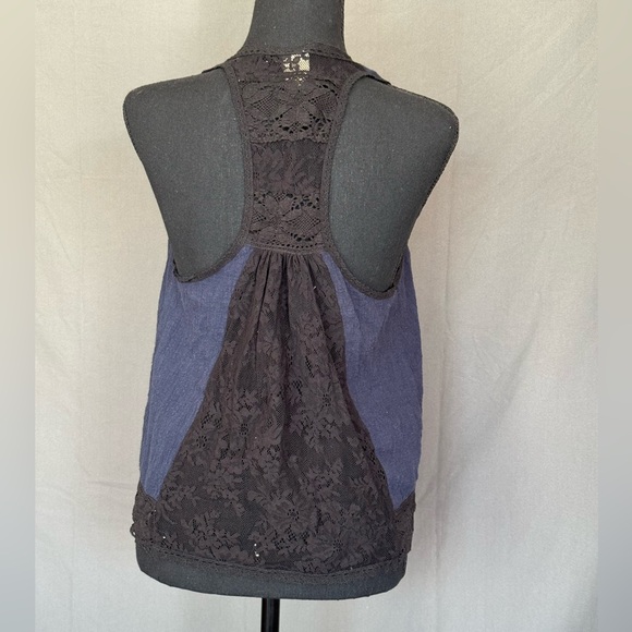 Free people lace top/vest y2k - Picture 6 of 10